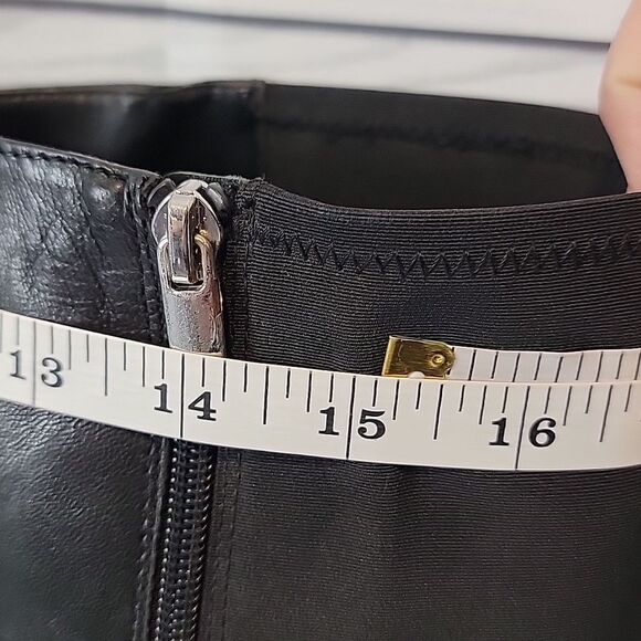 White House Black Market Coralie Knee High Boots - Black Womens Size 9m - Picture 8 of 15